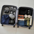 Adjustable Foldable Foot Hammock with Storage Bag, for Aircraft, Car, Home and Travel Scenarios