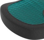 Amazon Basics Comfortable Seat Cushion for Office Chairs, Gel Enhanced Memory Foam, Non-Slip, Cooling Support for Long Sitting, Black