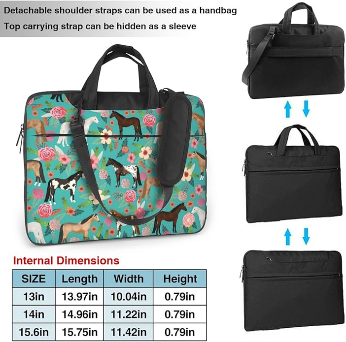 Laptop Sleeve Laptop Shoulder Messenger Bag Briefcase Bag Case Sleeve Carrying Case For Notebook