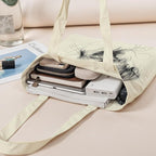 ANNA QUEEN Cat Tote Bag Shoulder Bag Handle Bag for Gym Yoga Picnic Beach Kitchen Reusable