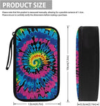 Tie Dye Print Portable Travel Cable Organizer Bag, Tech Storage Bag for Cord, Charger, Phone, Earphone, Hard Drive, USB, SD Card and Electronic Accessories