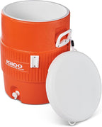 Igloo 10 Gallon Beverage Container 37L – Insulated Water Canister for Sports, Construction Site & Outdoor – Robust Beverage Dispenser with Spigot, Cooling Function & Carrying Handle