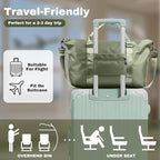 Weekender Duffel Bags for Women， Travel Totes Bag for Airplane Essentials, Overnight Bags for Women with Trolley Sleeve, Large Carry On Hospital Bag for Labor and Delivery, Sport, Gym