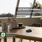 Tracker Tags-4 Pack, Item Tracker with Waterproof Case for Your Keys, Wallet etc, Luggage Tracker Works with Find My APP (iOS Only)