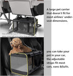GAPZER Cat Carriers for Large Cats 20 lbs+ Soft Pet Carrier for Small Dog/Durable 2 Kitty Travel Bag/Medium Big Cats Puppy 15 Pounds/Softside Cat Carrier Large