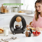 Single-Serve Coffee Maker, 2 in 1 One Cup Coffee Machine Compatible with K-Cup Pod & Coffee Grounds/Tea with One Button Operation,Fast Brew in 1 minute,Compact For Home, Office, RV and Dorm (Black)