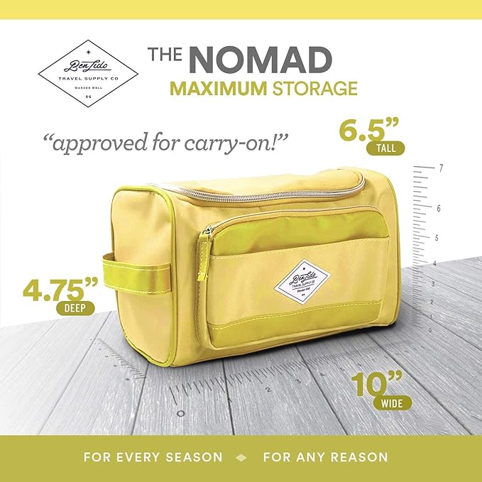 Convenience Kits International Women’s Super Premium 30 PC Travel Kit Featuring: Ensemble of Travel-Size Hair Care and Body Products in Large Toiletry Bag (802) (Yellow)