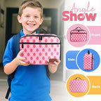 Lunch Box Kids, Insulated Lunch Bag for Women Men, Cooler Reusable Cute Lunch Containers for Boy & Girls, Adults Leak Proof Large Lunch Tote Bags for School, Work, Travel, Picnic Outdoor and Beach