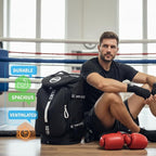 Gym Duffle Bag Backpack with Shoe Compartment,4 ways Travel Backpack for Women and Men,Multi-Functional Weekender bag with Waterproof Layer&Laptop Compartment for Fitness, Travel,Camping