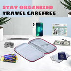 Amazing,Practial Secure Passport Holder Family, Women Rfid BlockingWallet, Travel Wallets, Waterproof Passport Holders Bag for Men Traveling, Travel Document Organizer Credit Cards Case