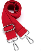 S&loyoe Thickened Solid Color Purse Straps Replacement Crossbody Bag Strap Adjustable Wide Guitar Straps for Handbags 1.5inch