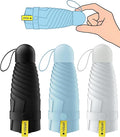 LMUGOOS 3 Pack Travel Mini Umbrella Small Compact, Portable Umbrella with UV Protection UPF 50+, Rainproof & Sunproof Folding Umbrella, Backpack & Pocket-Friendly