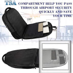 MATEIN Extra Large Travel Backpack, TSA Friendly 18.4 Inch Laptop Backpack, Anti Theft Flight Approved Business Work College Computer Backpack Big Bag for Women Men, Black