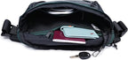 Travel Fanny Pack 3L, Crossbody Adjustable Strap, Padded Back, Water Repellent