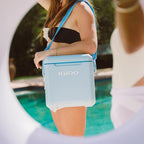 Igloo Tag Along Too Coolers | Insulated Hard Shell Picnic Style Cooler | Rolling Ice Chest