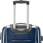 Samsonite Winfield 2 Hardside Expandable Luggage with Spinner Wheels, Navy, Checked-Large 28-Inch