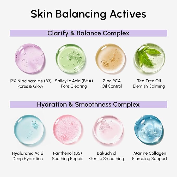 MAREE Niacinamide Toner Pads for Face – Exfoliating Pads with 12% Niacinamide, Salicylic Acid, Hyaluronic Acid & Tea Tree – Zero Pore, Uneven Skin Tone, Acne Clearing Facial Pads – Glow Up Device