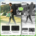 VTOY Portable Camping Chair with Canopy - Folding Chair with Canopy, Durable 600D Oxford Canopy Chair for Camping, Beach, Picnics, Fishing & Sports