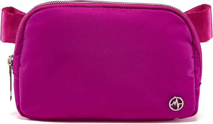Pander Everywhere Belt Bag for Women, Fashion Waist Packs, Crossbody Bags with Adjustable Strap (Grape Purple)