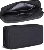 CAAORDKSO Travel Cable Organizer Pouch Electronic Accessories Carry Case Water Resistant Accessories Organizer Pouch Bag for Cable, Cord, Charger, Phone, Power Bank, Earphone (Big-Black)