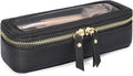 PACKISM Clear Makeup Bag - TSA Approved Toiletry Bag for Carry-on & Checked Luggage, Water Resistant Car Storage Organizer with Reinforced Seams