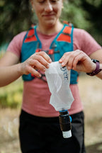 Sawyer Products SP301 Micro Squeeze Water Filtration System, Cnoc Premium 750ml Liter Pouch