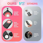 MtMinn Personal Safety Alarm for Women - 130dB Self Defense Keychains Siren Whistle, Replaceable Battery with SOS LED Strobe Light - Emergency Security Safe Protection Devices for Kids Elderly