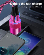 USB Car Charger Adapter, 3.4a Fast Charging Dual-Port Cargador de Carro Lighter Adapter for iPhone 15 14 13 12 SE 11Pro Max X XR XS Max 8 Plus, iPad