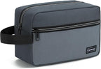 Carbrea Travel Toiletry Bag - Small Toiletry Bag for Men Skincare Bag for Toiletries Accessories Gifts - Grey