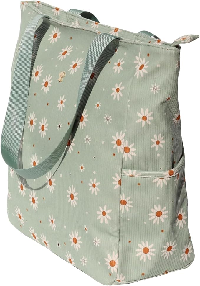 Original Floral Water Resistant Large Tote Bag Shoulder Bag for Gym Beach Travel Daily Bags Upgraded