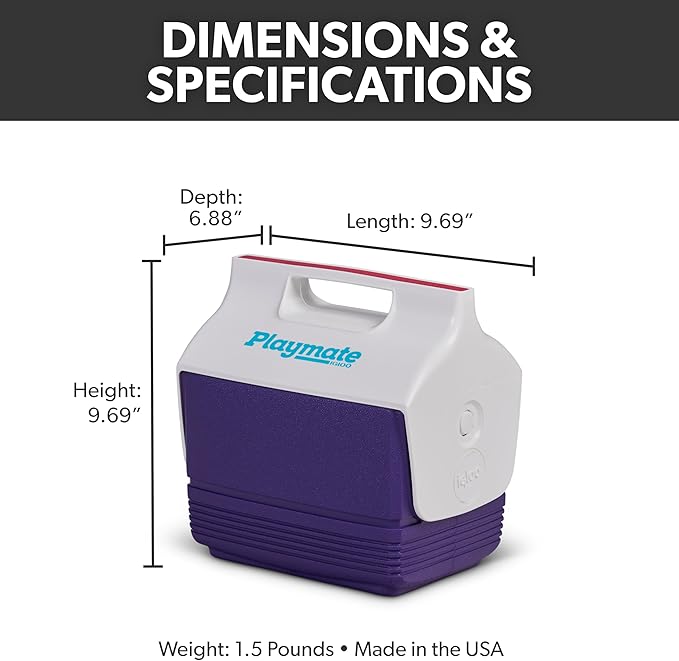 Igloo Classic Playmate Coolers | Insulated Hard Shell Cooler Chest