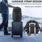 MATEIN 17 Inch Laptop Backpack, Large Military Tactical Backpack for Men TSA Approved, Water Resistant Computer Bag Work Day Pack, Travel Laptop Carry on for Camping Hiking