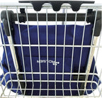 ROLSER I-Max Tweed 6 Wheel Stair Climber Foldable Shopping Trolley - Marine