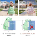 STEAMEDBUN Corduroy Kids Backpack for Girls and Boys 5-8: Girls Backpack for Elementary Kindergarten - 15 inch Cute Backpacks for Kids - Daisy