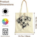 ANNA QUEEN Cat Tote Bag Shoulder Bag Handle Bag for Gym Yoga Picnic Beach Kitchen Reusable