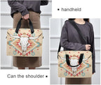 Laptop Bag 15.6 inch, Waterproof Laptop Case with Strap, Protective Laptop Carrying Case for Women&Men, Western Cow Skull