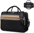 Laptop Bag for Women 15.6Inch Work Tote Computer Briefcase Waterproof Handbag Shoulder Teacher Office Crossbody Purse
