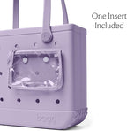 BOGG BAG Medium Tote – 15” x 12.5” x 5” – Durable, Washable, Tip-proof – Beach, Pool, Boat, Work, Sports (I Lilac You a Lot)