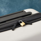 Juvale Luggage Locks with Keys - Mini Lock for Diaries & Jewelry Boxes - Travel Security for Suitcases & Bags - 12 Pack, 0.7 x 1.2 x 0.25 in, Gold & Silver