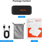 18650 Battery Charger Portable 2 in 1 USB C Universal Lithium Battery Charger Dual Slot LED Indicator for 3.7V/3.6V Li-ion Rechargeable Battery (Battery Not Included)