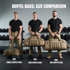 Miramrax Travel Duffle Bag Backpack for Men - Large Tactical Bags Weekender Gym Bag for Overnight Traveling Military Workout Deployment Sports (Coyote, 80L)