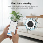 No Subscription GPS Tracker for Vehicles Work with Find My(iOS Only) Real-Time Mini Tracker Tags Global Coverage Hidden Car Location Tracking Tags Device with Magnetic Case No Monthly Fee Required
