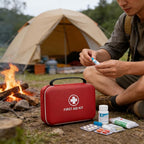 First Aid Kit - Smart Compartments Medical Kit, 2 Pack Large Capacity for Various Emergency Supplies, EVA Emergency Kit for Home, Car, Travel, Camping, Hiking, Office and Outdoor Emergencies