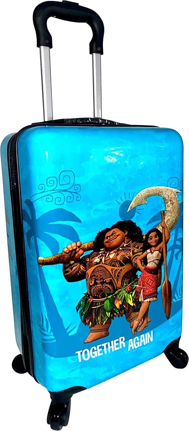 Fast Forward Kid's Moana Hard-Side 20" Carry-on Spinner Luggage