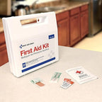 First Aid Only 225-AN 50-Person OSHA-Compliant First Aid Kit, Emergency First Aid Kit for Office, Home, Car, and Worksites, 195 Pieces