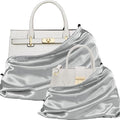 P Pothuiny 2 Pcs Satin Dust Bags for Handbags
