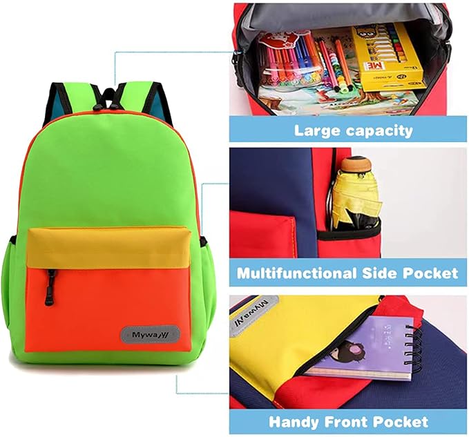 13 inch Kids Preschool Toddler Backpack Cute Cool Lightweight Daypack For Boys and Girls