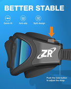 ZIONOR Swim Goggles, Upgraded G1 Polarized Swimming Goggles Anti-Fog for Adult Men Women