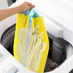 Shoe Washing Bag for Washing Machine, Laundry Shoe Bag For Washer And Dryer, Reusable Shoe Washing Bag for Sneaker (Yellow 1Pc)