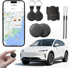 GPS Tracker No Subscription Twin Pack (Android), Car GPS Tracker, Car Tracker Device Hidden, 360 Days Battery, (Includes Keychain, Strap & Mount)